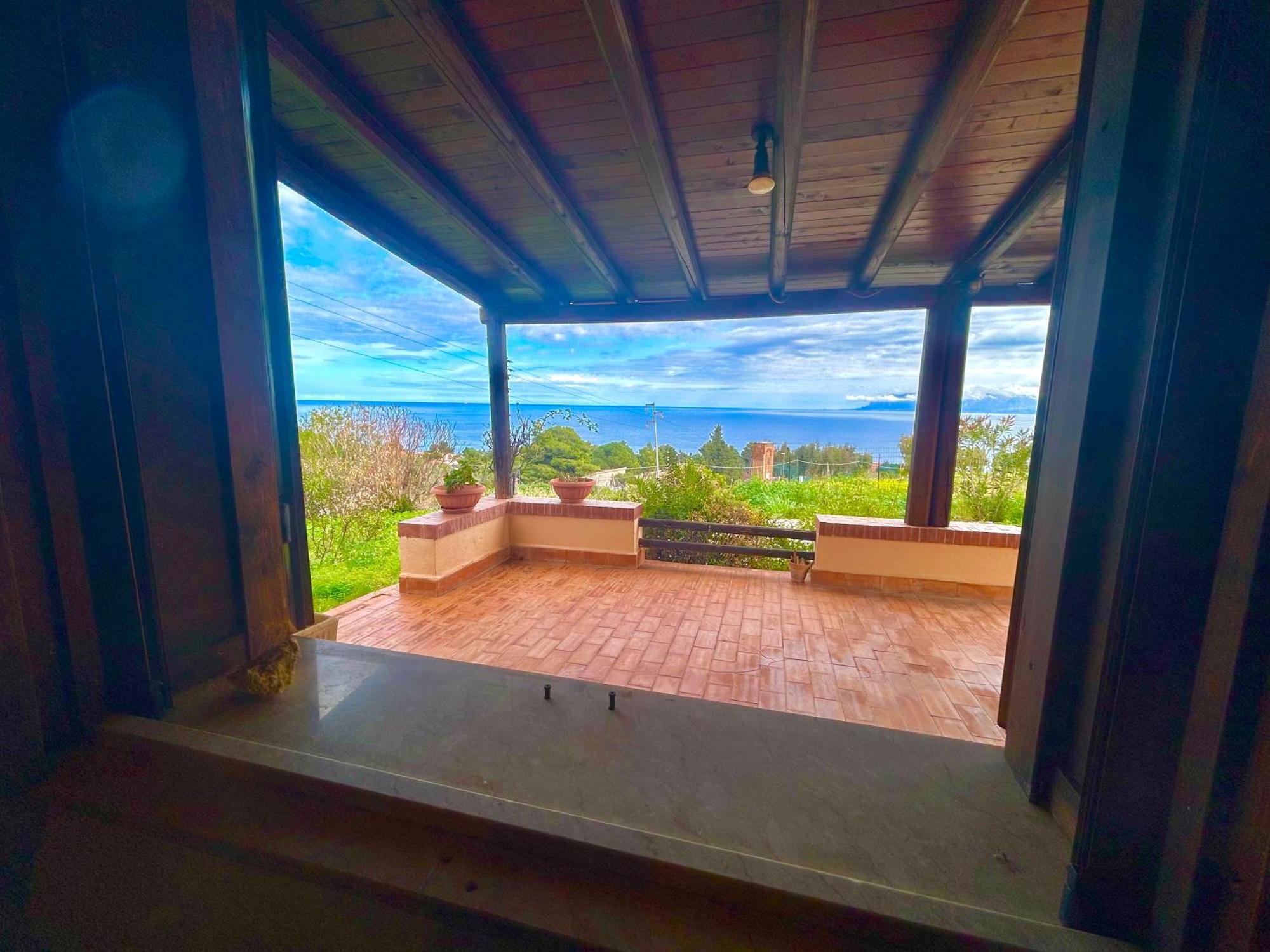 La Terrazza Su Pispisa Villa Castellammare del Golfo Exterior foto